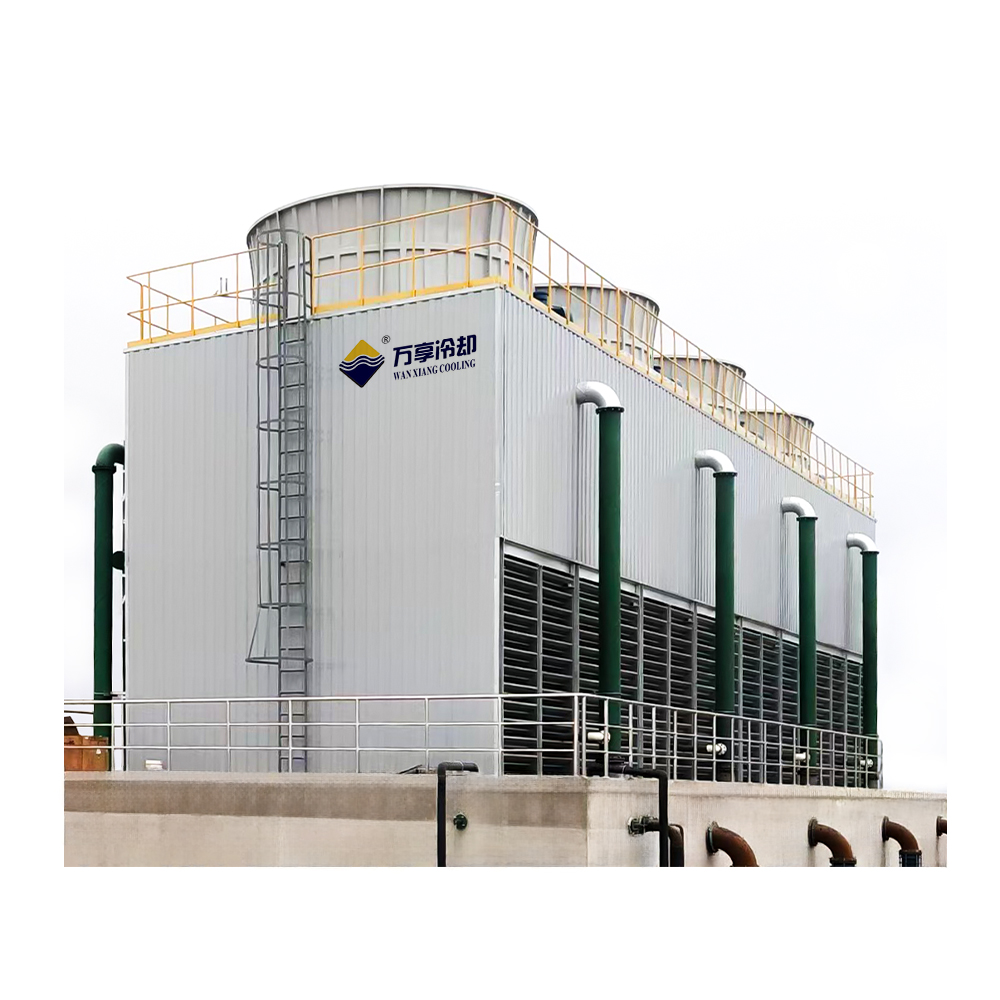 Large module steel structure closed cooling tower